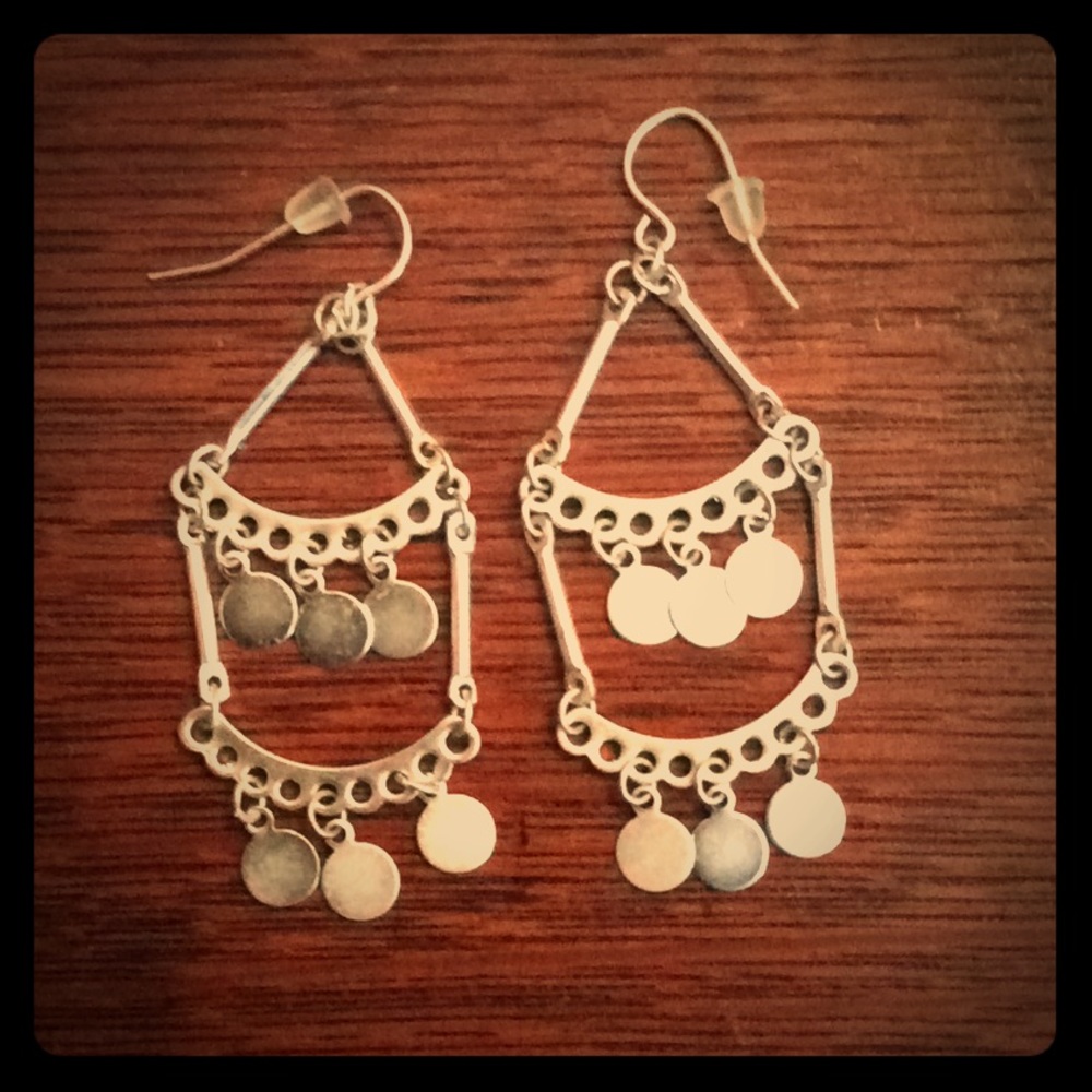 silver chandelier - boho earrings - StitchFix